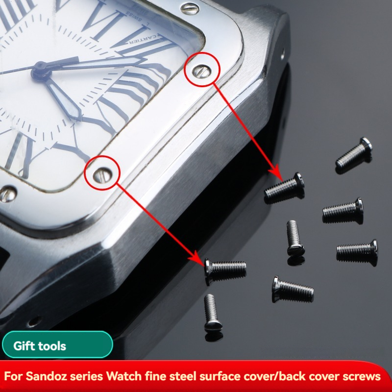 Women'S Accessories Cartier - For Cartier Santos Watch Face Front