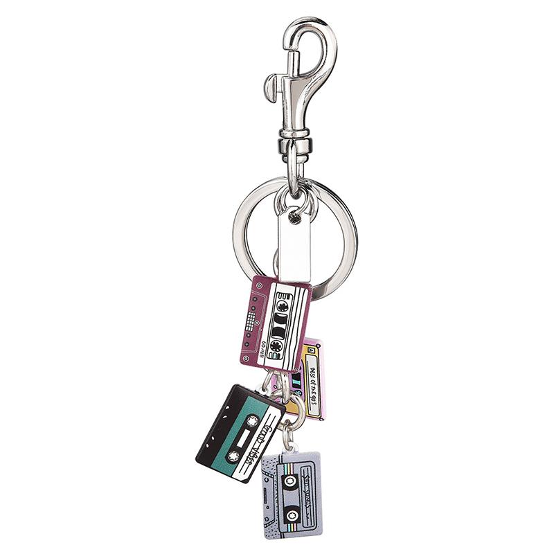 Women'S Accessories In The 90S - Vintage Cassette Tape Keychain Retro 90s