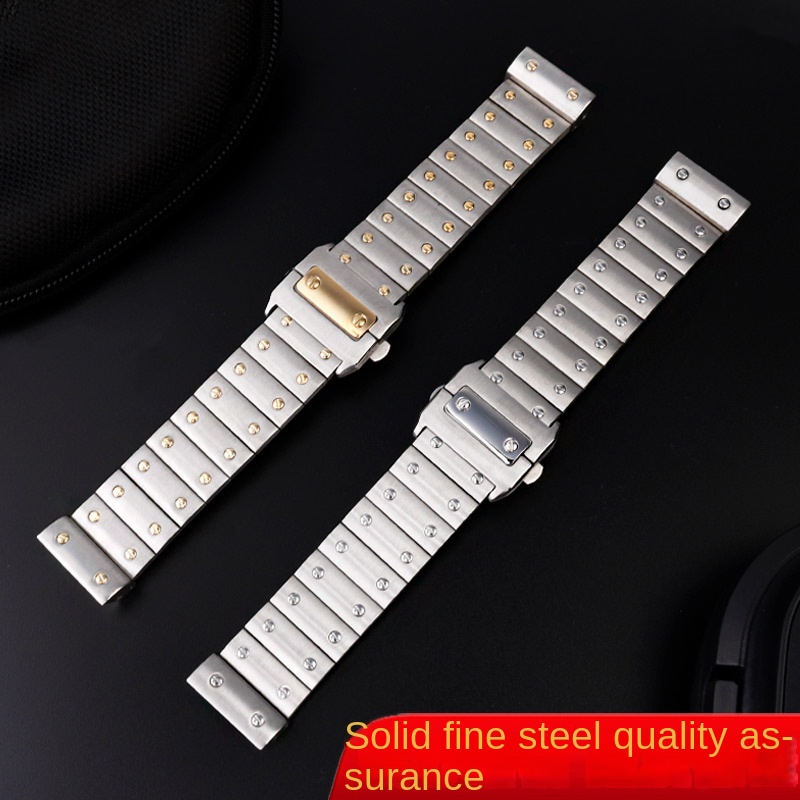 Women'S Accessories Cartier - Solid stainless steel watch band for