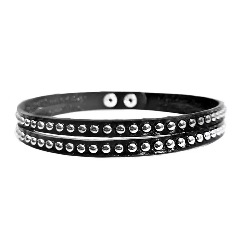 Punk Jewelry Rivet Choker Leat - Women'S Accessories In The 90S 评论和价格