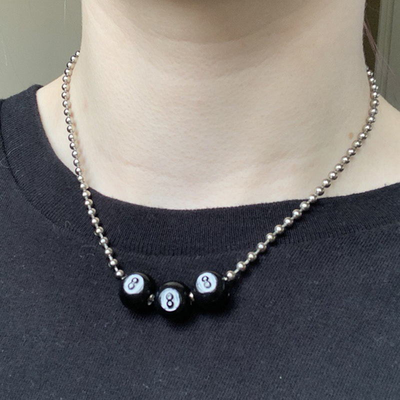 Kpop Fashion Vintage Black 8 B - Women'S Accessories In The 90S 评论和价格