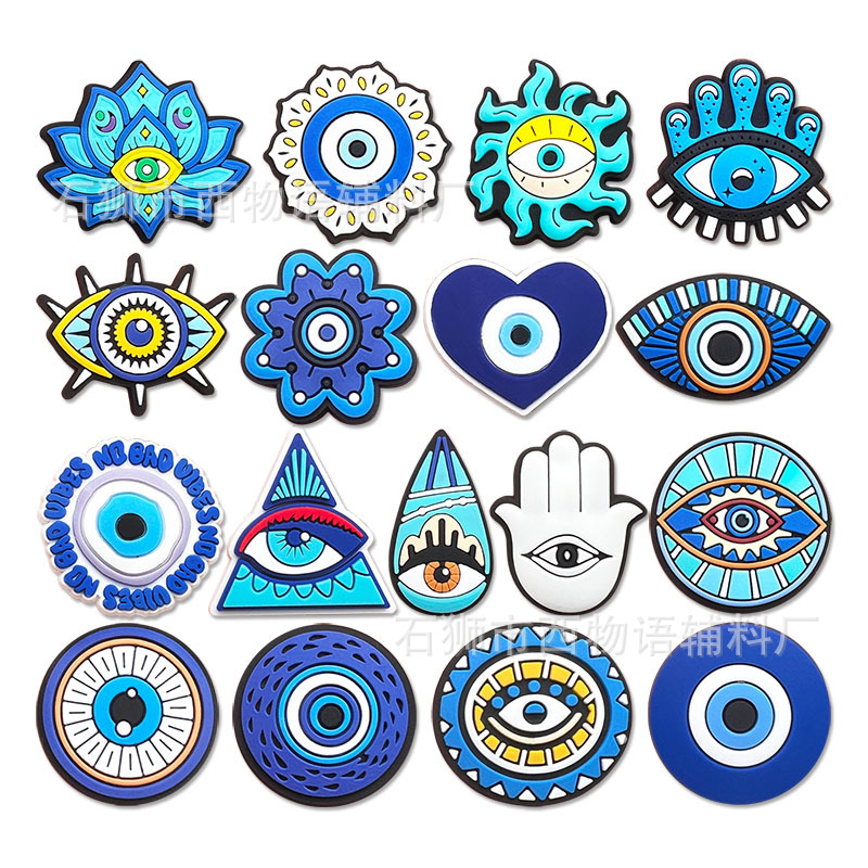 Eyeball Shoe Charms for Crocs  - Women'S Accessories For Crocs 评论和价格