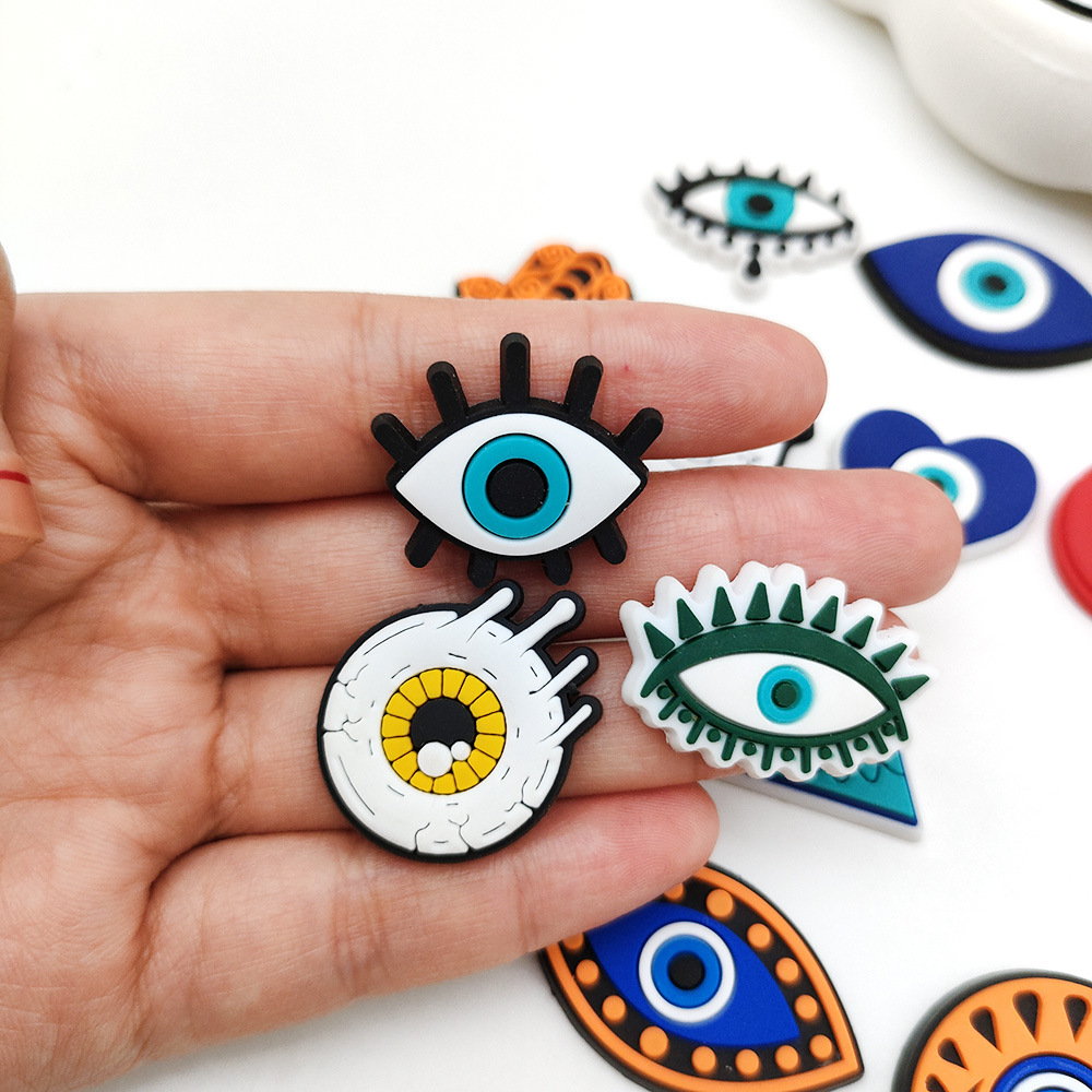 Eyeball Shoe Charms for Crocs  - Women'S Accessories For Crocs 评论和价格