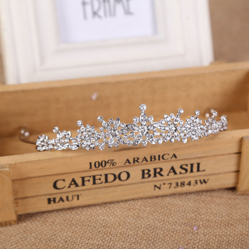 Crystal Wedding Bridal Tiara H - Women'S Wedding Accessories 评论和价格