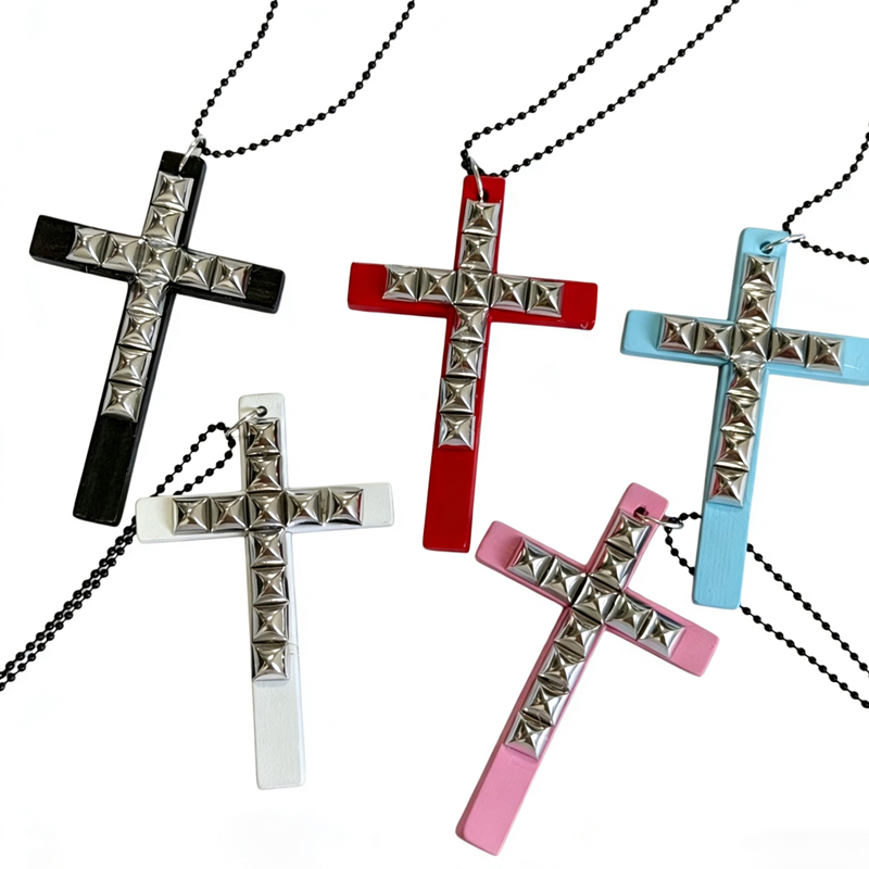 Goth Jewelry Wooden Pink Srive - Women'S Accessories In The 90S 评论和价格