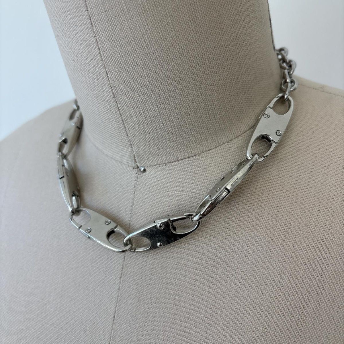 Punk Jewelry Buckle Chain Neck - Women'S Accessories In The 90S 评论和价格