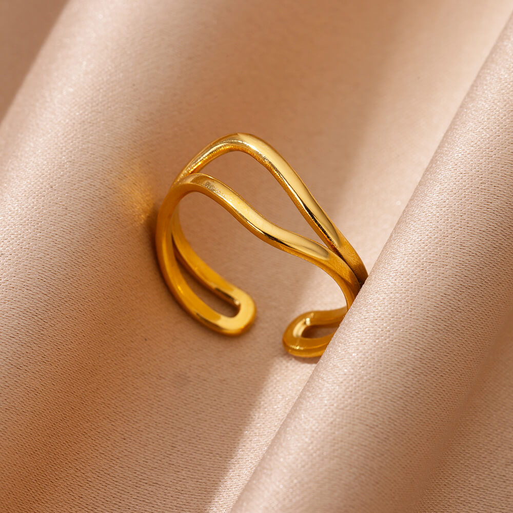 Minimalist Line Rings for Wome - Women'S Wedding Accessories 评论和价格