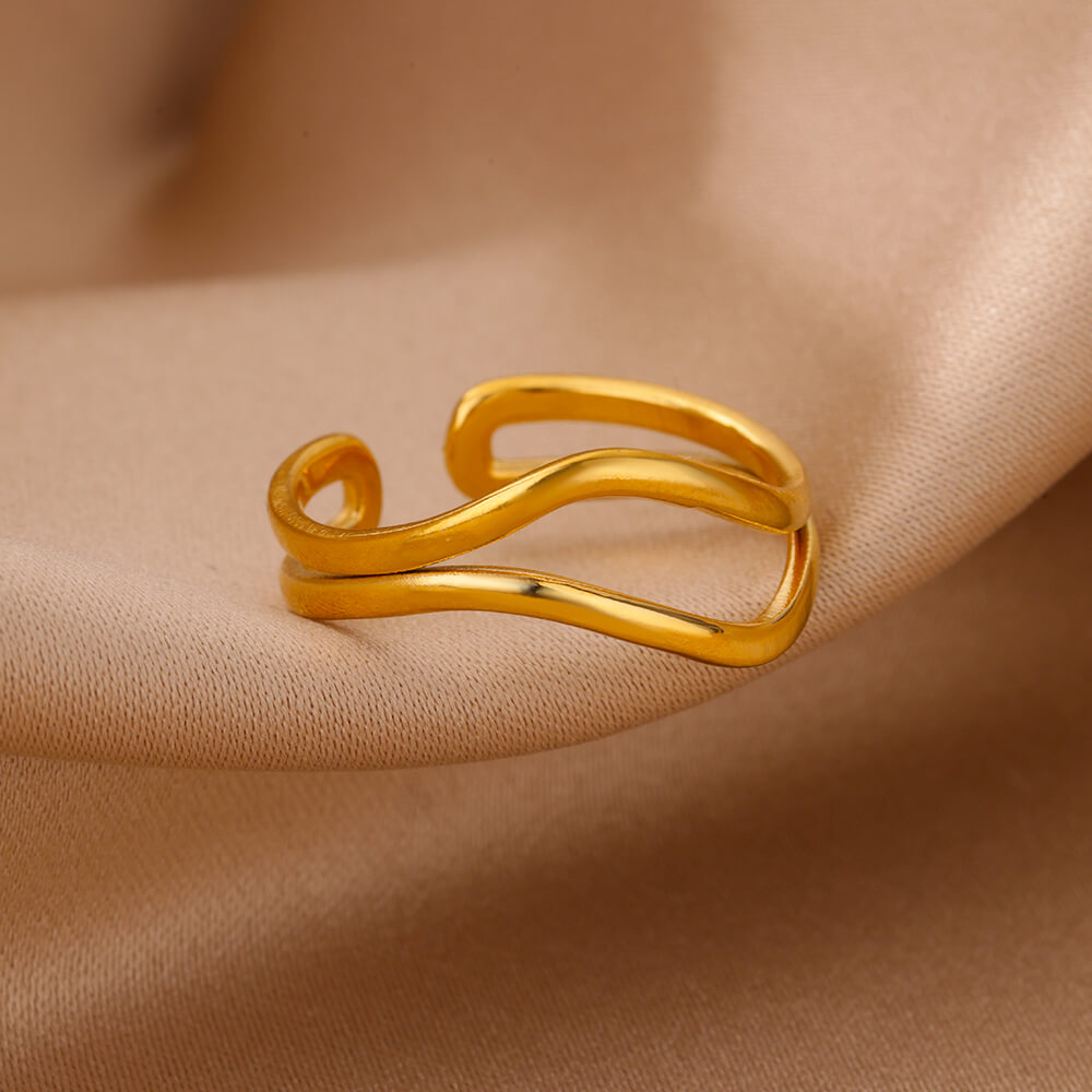 Minimalist Line Rings for Wome - Women'S Wedding Accessories 评论和价格