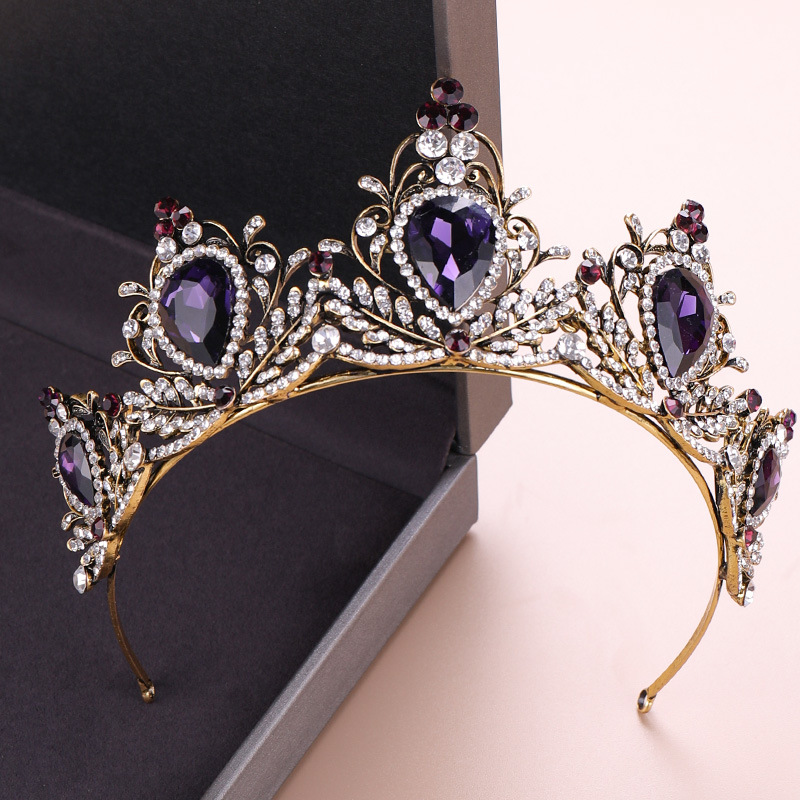 Elegant Crown Headpiece Baroqu - Women'S Wedding Accessories 评论和价格