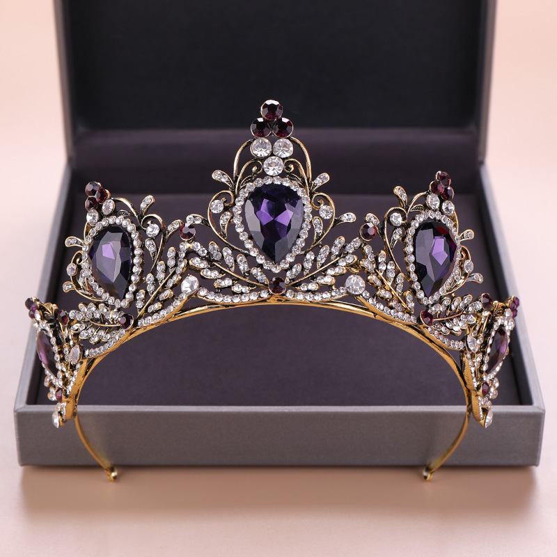 Elegant Crown Headpiece Baroqu - Women'S Wedding Accessories 评论和价格