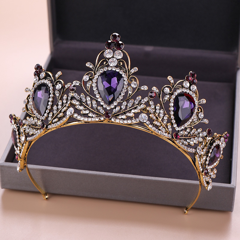 Elegant Crown Headpiece Baroqu - Women'S Wedding Accessories 评论和价格