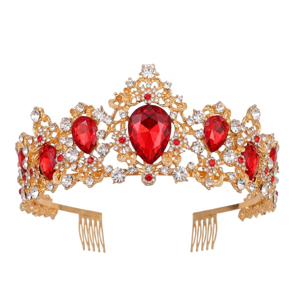 Comfortable Crown Sparkling fo - Women'S Wedding Accessories 评论和价格