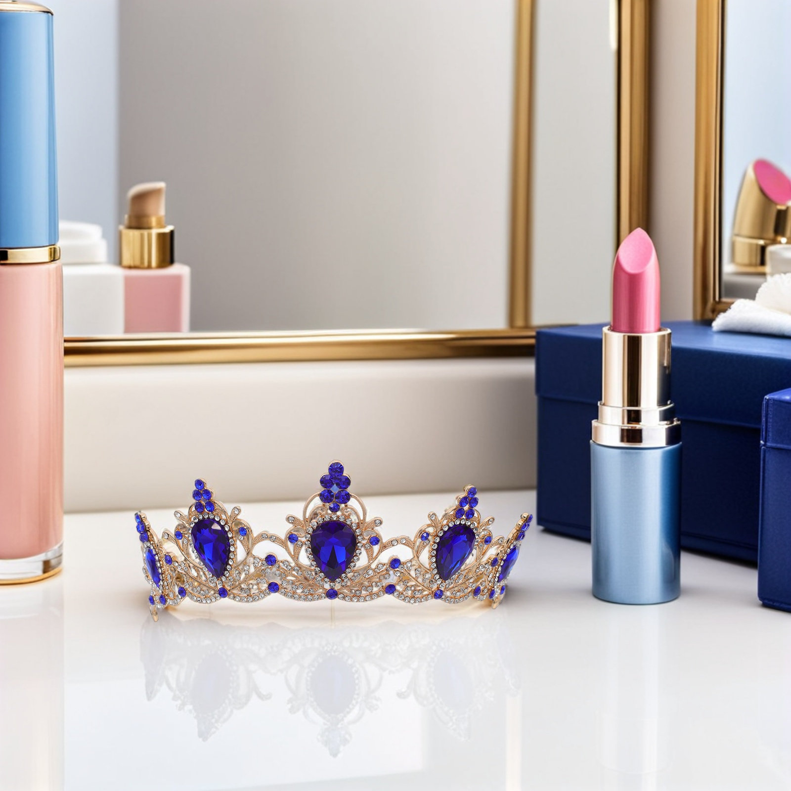 1 Piece Vintage Crown Hair Acc - Women'S Wedding Accessories 评论和价格