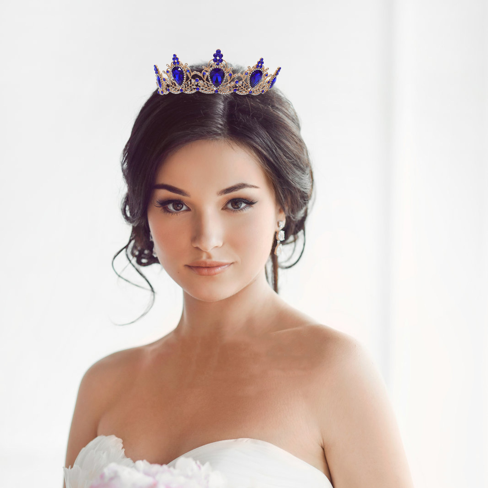 1 Piece Vintage Crown Hair Acc - Women'S Wedding Accessories 评论和价格