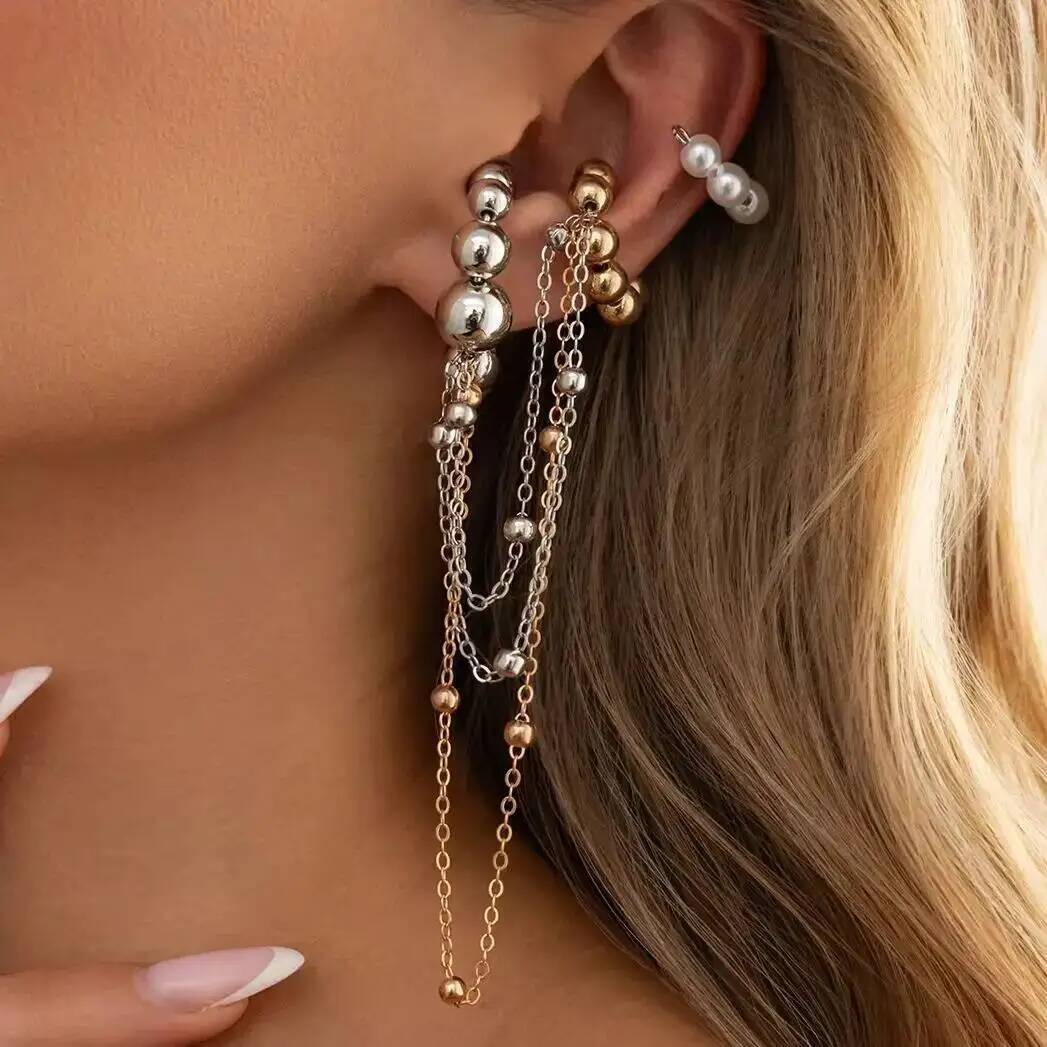 Ingemark Bohemia Imitation Pea - Tassel Earrings Boho 评论和价格