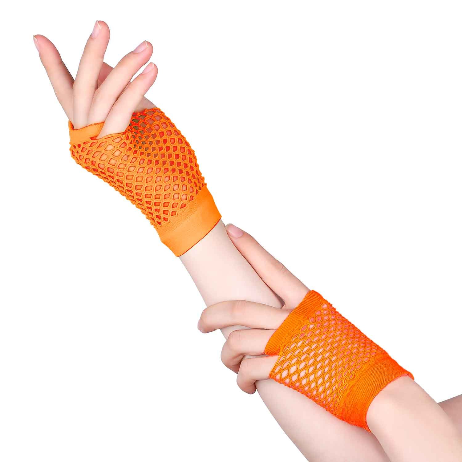 24 Pairs Fingerless Fishnet Ne - Women'S Accessories In The 90S 评论和价格