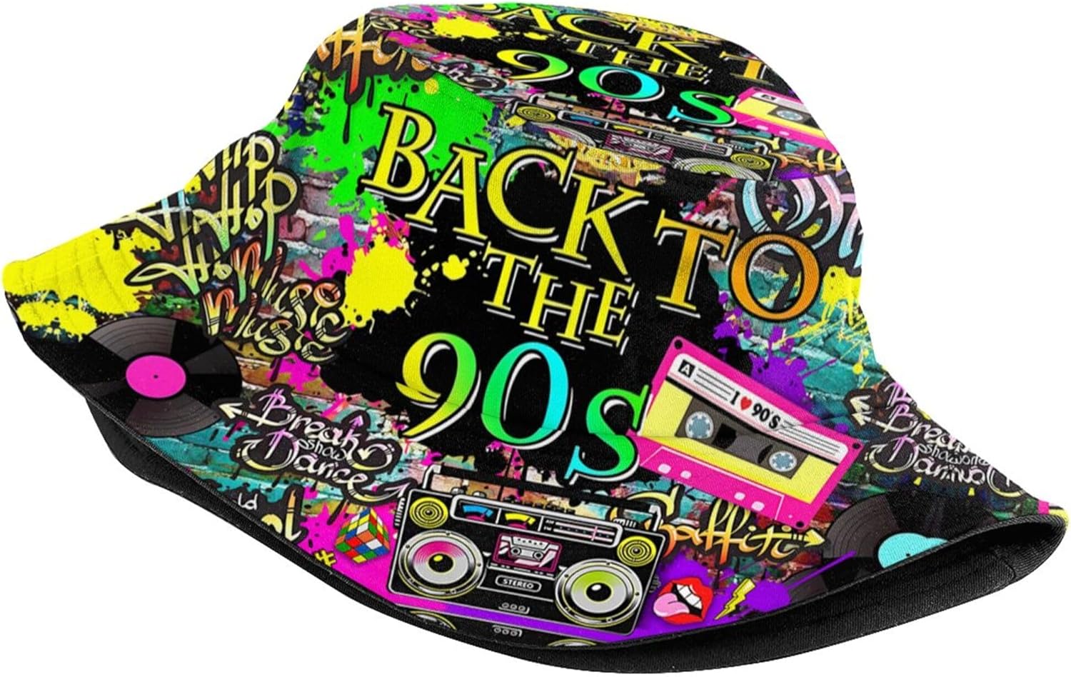Fashion Retro 80S 90S Bucket F - Women'S Accessories In The 90S 评论和价格