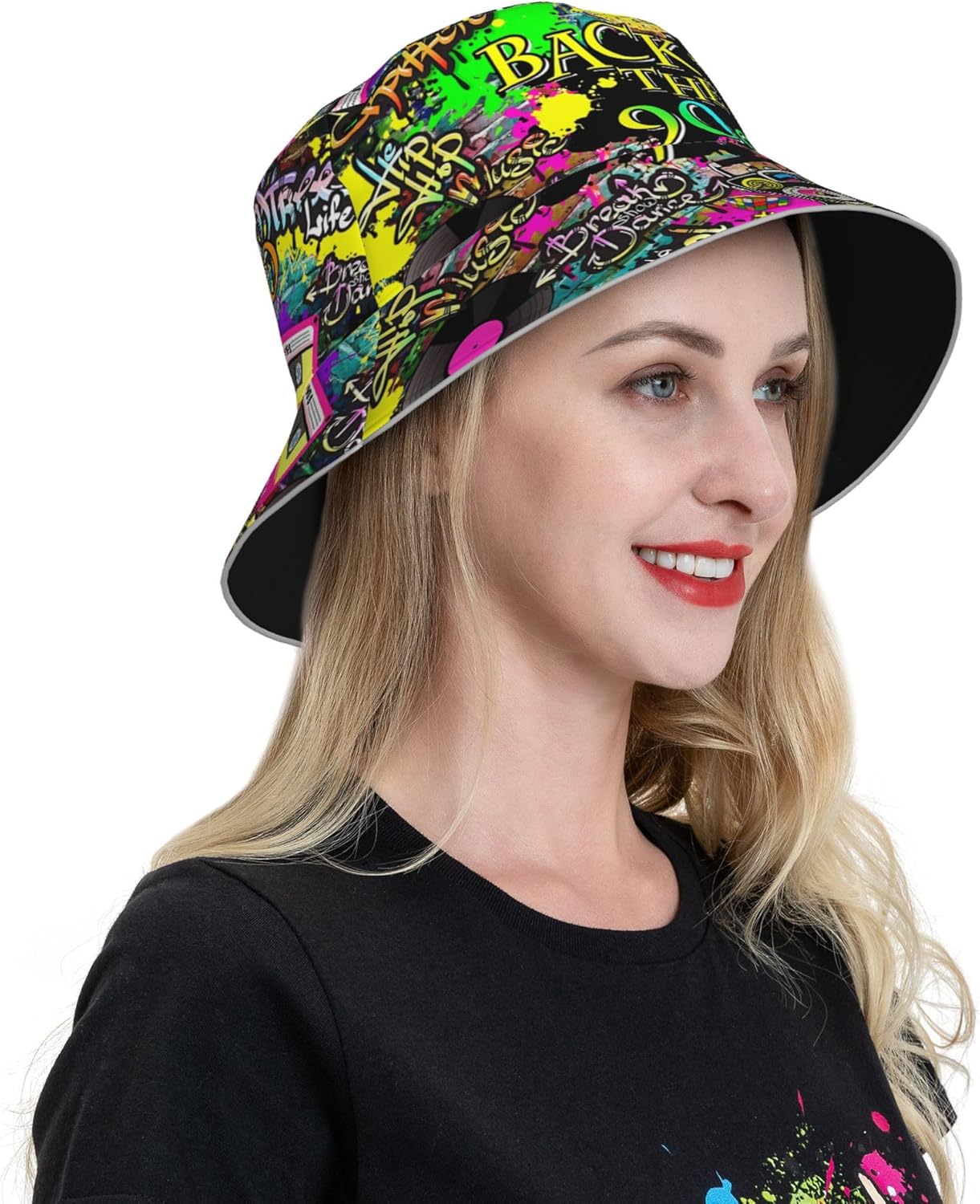 Fashion Retro 80S 90S Bucket F - Women'S Accessories In The 90S 评论和价格