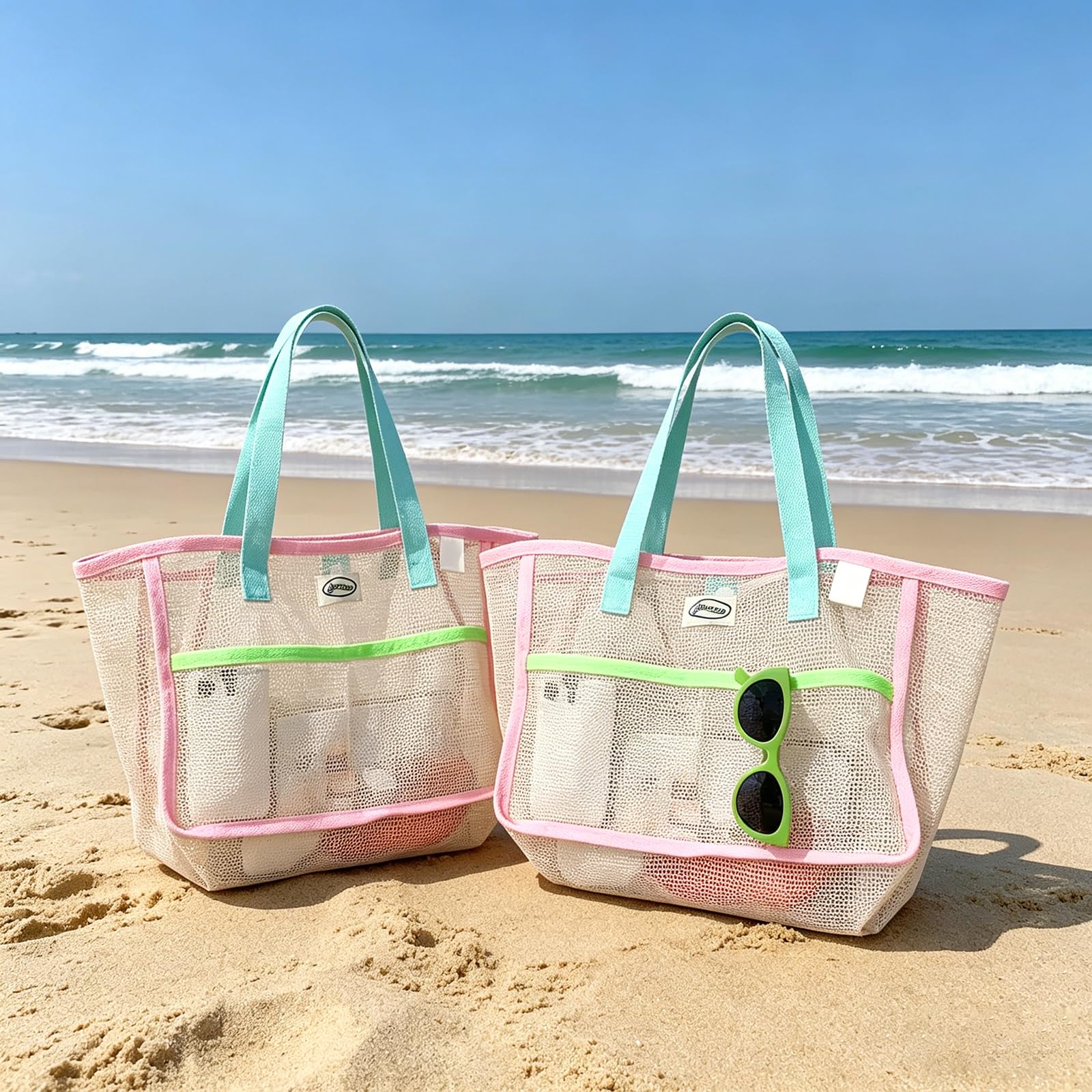 Beach Bags for Women Colorful  - Women Accessories Bag 评论和价格