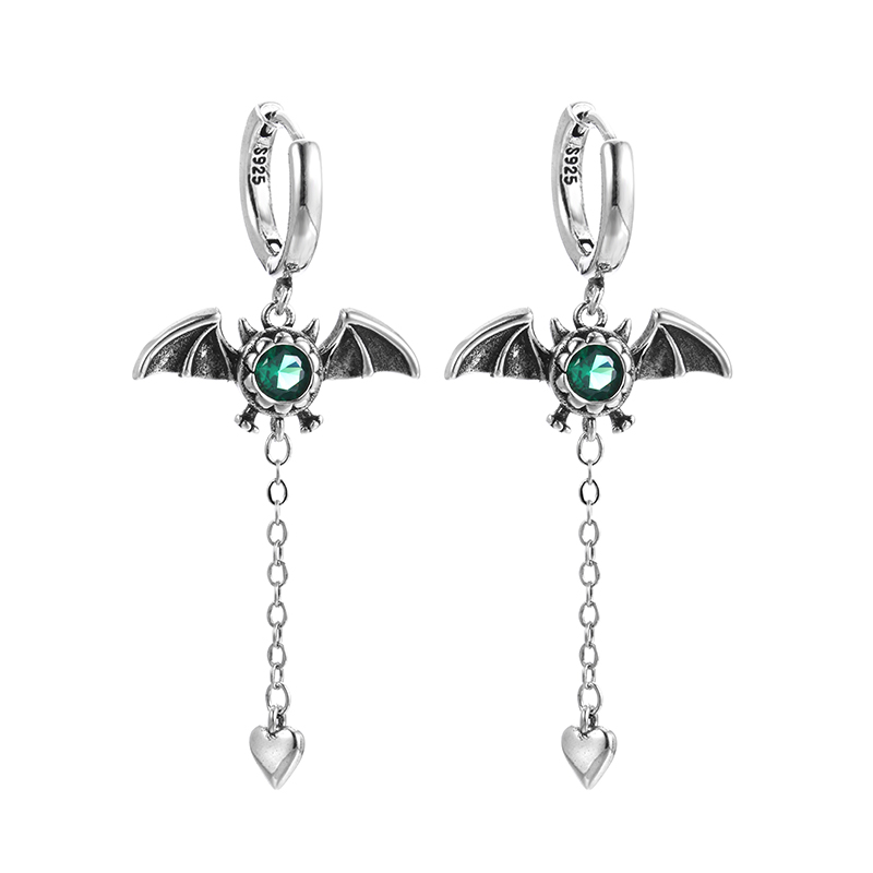 New Arrival Elegant Devil Bat  - Tassel Earrings Boho 评论和价格