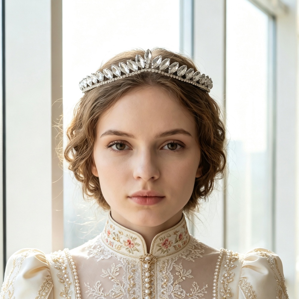 Minimalist Crystal Wedding Hai - Women'S Wedding Accessories 评论和价格