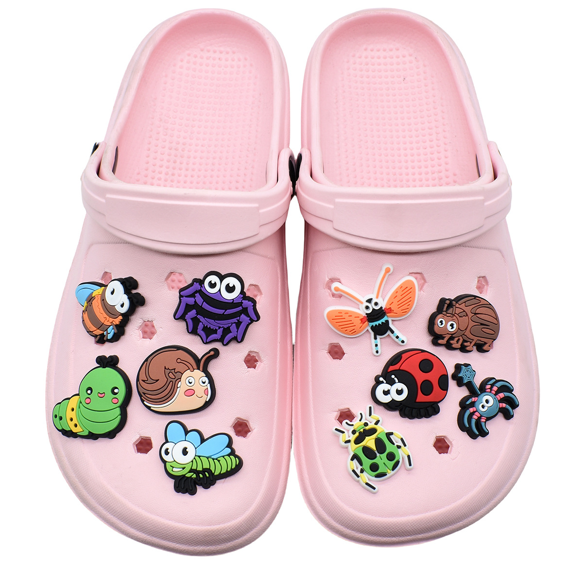 Cute Insect Shoe Charms for Cr - Women'S Accessories For Crocs 评论和价格