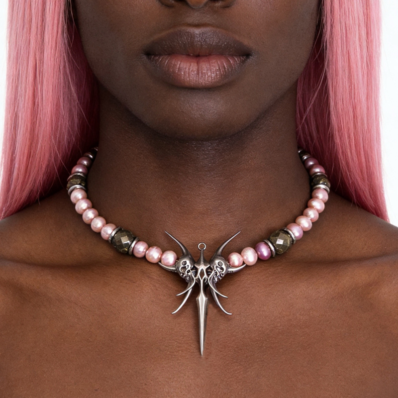 Y2K Jewelry Skull Cross Pendan - Women'S Accessories In The 90S 评论和价格