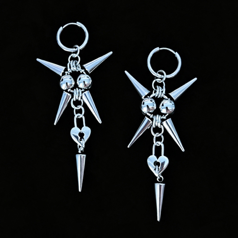 Punk Fashion Stainless Steel C - Women'S Accessories In The 90S 评论和价格