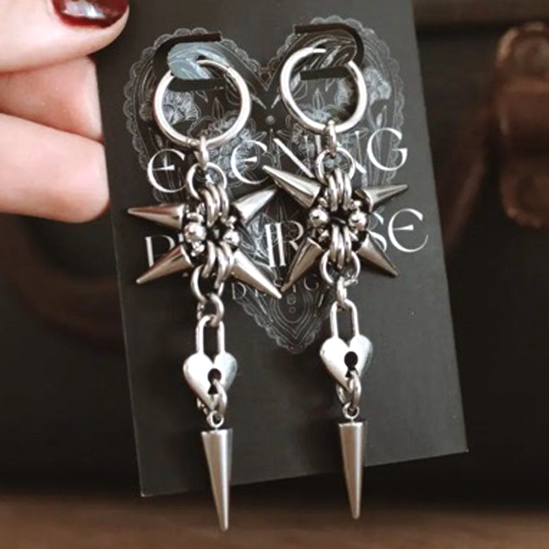 Punk Fashion Stainless Steel C - Women'S Accessories In The 90S 评论和价格