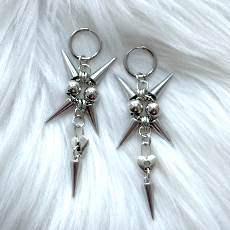 Punk Fashion Stainless Steel C - Women'S Accessories In The 90S 评论和价格