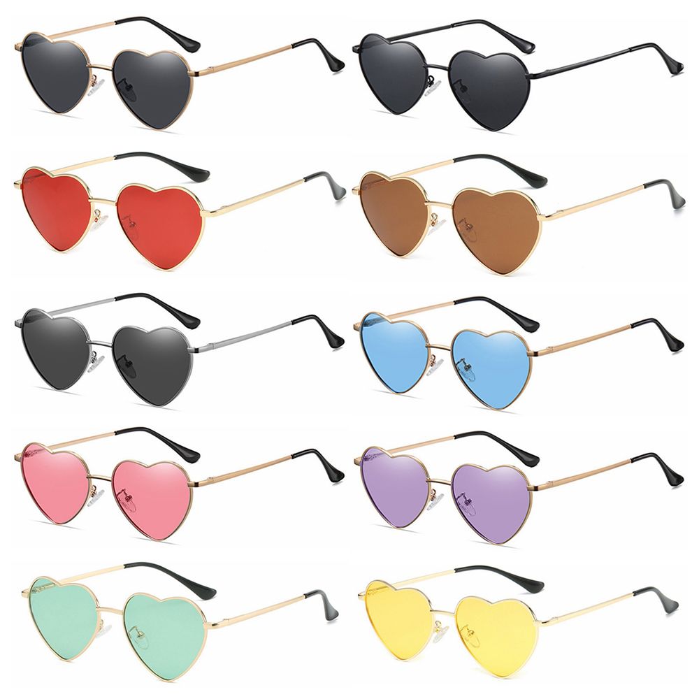 Heart-Shaped Sunglasses Heart  - Women'S Accessories In The 90S 评论和价格