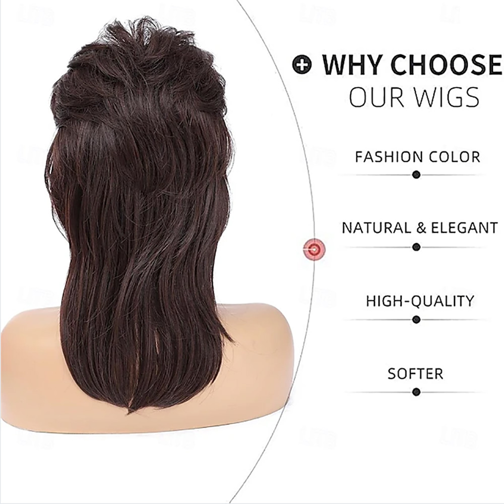 HAIRJOY Synthetic Hair Mullet  - Women'S Accessories In The 90S 评论和价格