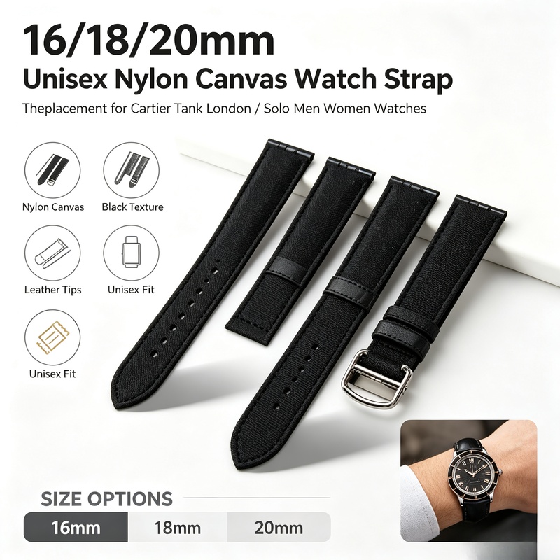 16/18/20mm Unisex Soft Nylon C - Women'S Accessories Cartier 评论和价格